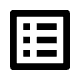 Bullet list icon